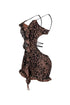 Ansley Leopard Velvet Burnout Ruffle Romper